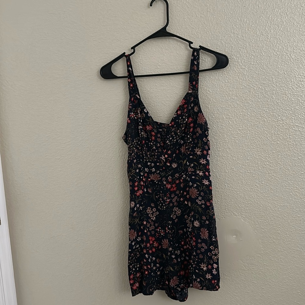 American Eagle Outfitters floral rompers